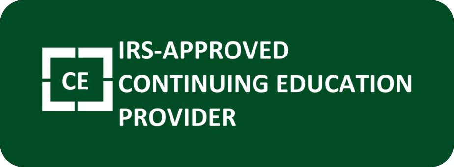 IRS-Approved Continuing Education Provider