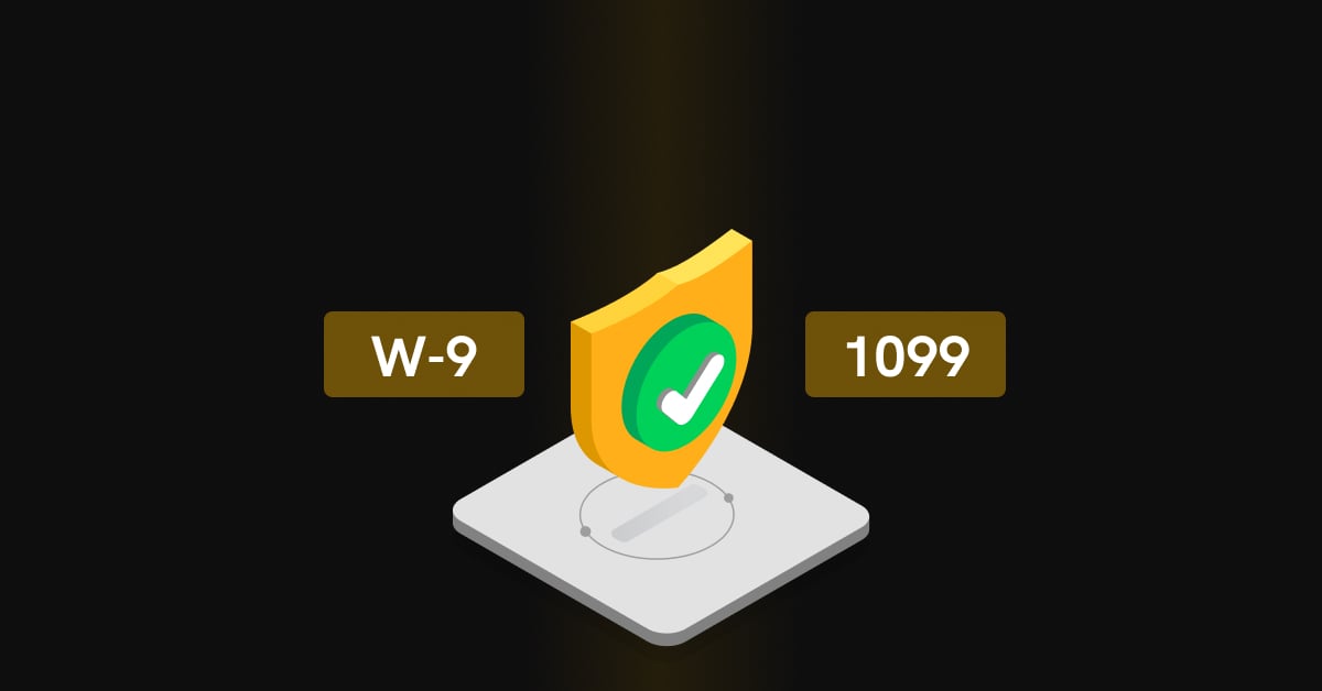 IRS Form W-9 vs 1099