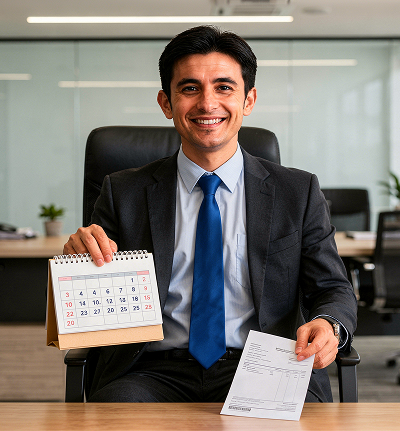 Business professional thinking