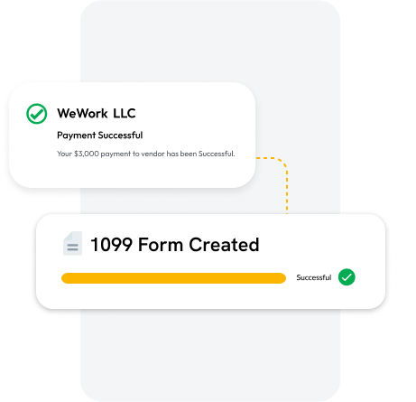 ACH and check payments illustration