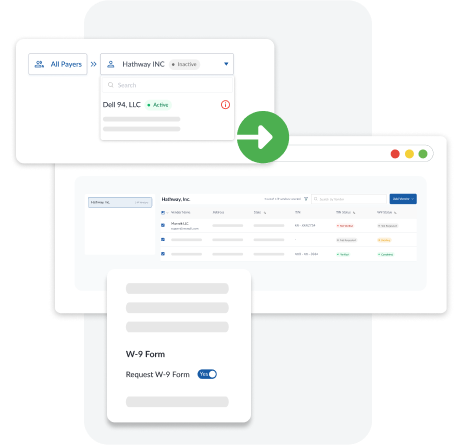 ACH and check payments illustration
